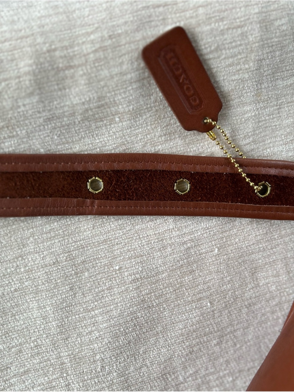 EUC Vintage Coach Taft British Tan - Picture 7 of 16